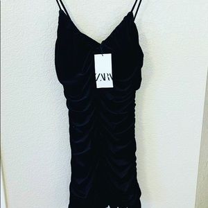 Vestido Gamuzado zara